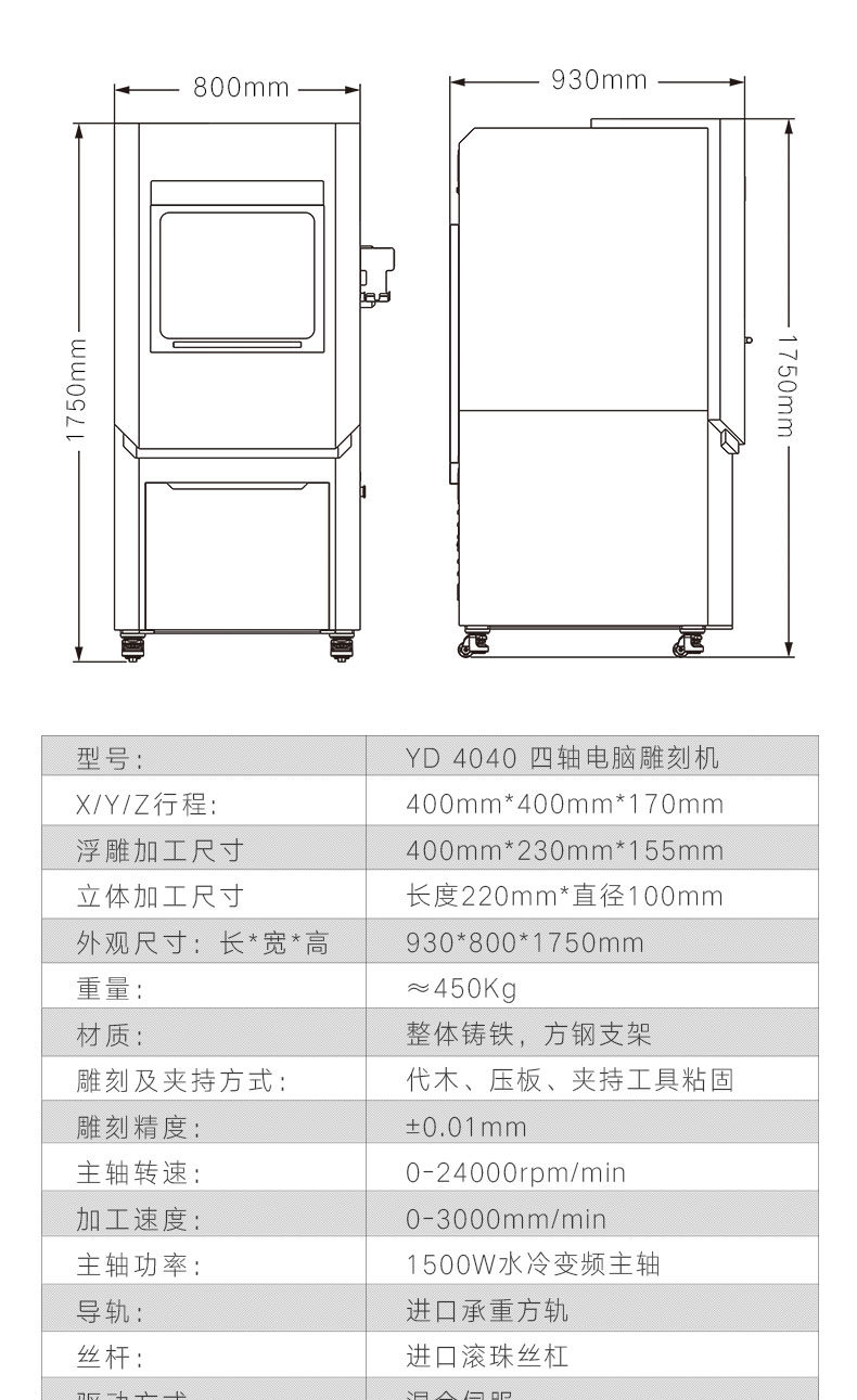 数控玉雕机参数