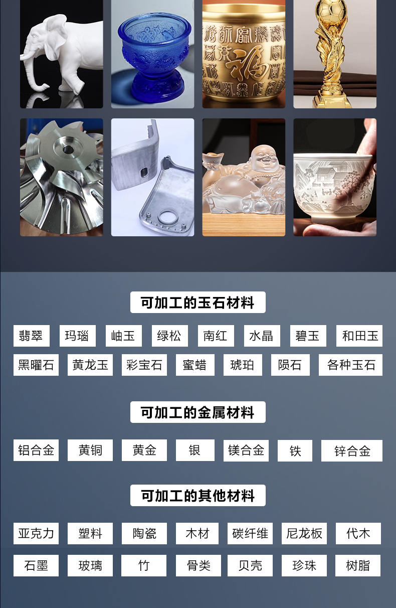 小型五轴雕刻机案例视频