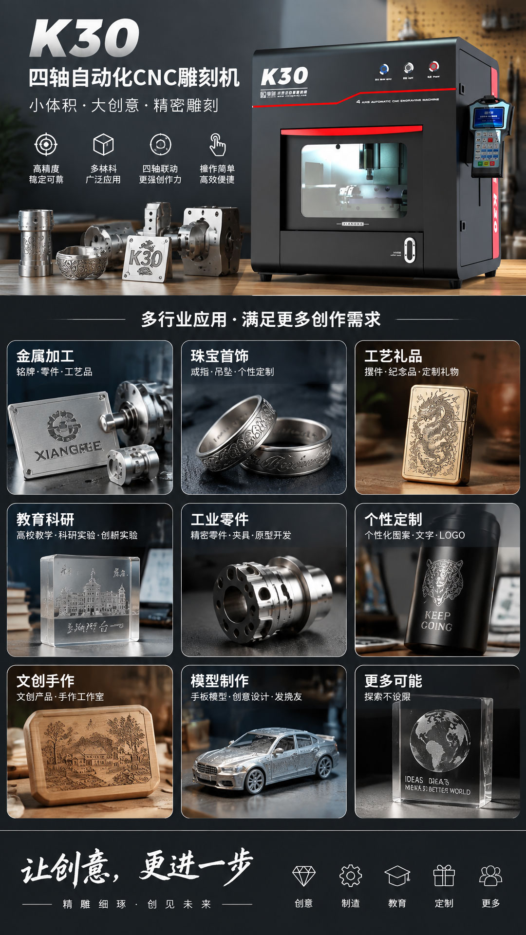 玉鼎K30 玉石雕刻机